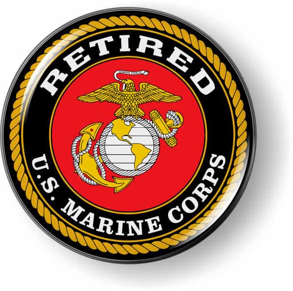 USMC Retired Emblem